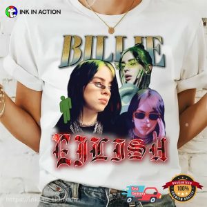 Billie Eilish Vintage Design Concert Shirt