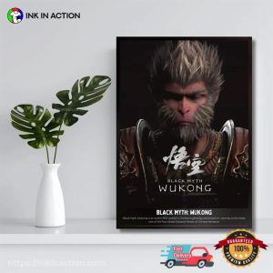 Black Myth Wukong Digital Gaming Poster 2