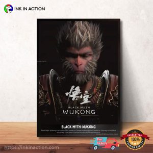 Black Myth Wukong Digital Gaming Poster 3