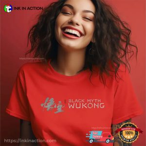 Black Myth Wukong Logo T shirt 2