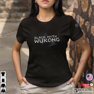 Black Myth Wukong Logo Video Game T shirt 2