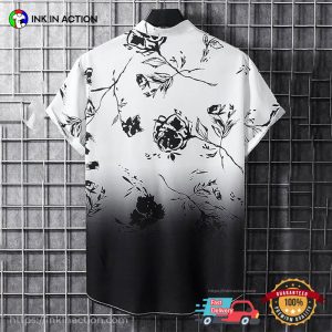 Black Rose Ink Hawaiian T shirt 1