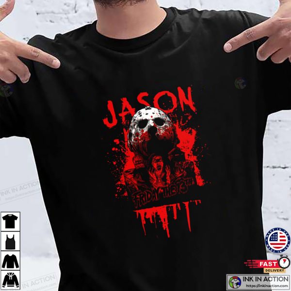 Bloody Killer Jason Voorhees T-shirt