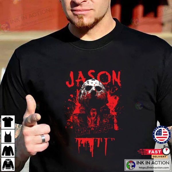 Bloody Killer Jason Voorhees T-shirt