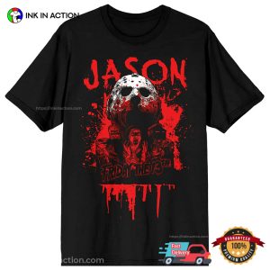 Bloody Killer Jason Voorhees T shirt 3