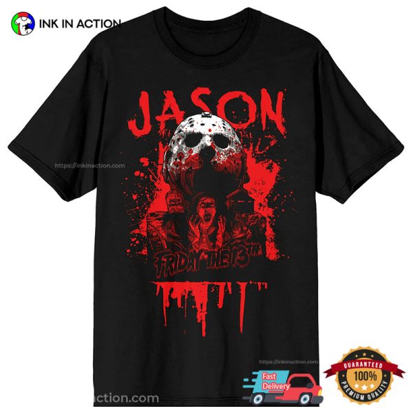 Bloody Killer Jason Voorhees T-shirt