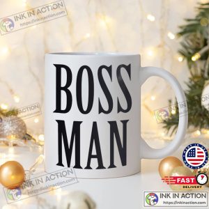 Boss Man Basic Coffee Cup, Gift For Manager 2