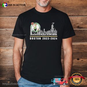 Boston Celtics City Horizon 2023 2024 T shirt 3