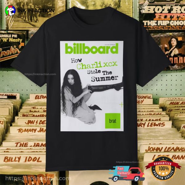 Brat Album Billboard How Charli XCX Stole The Summer Shirt