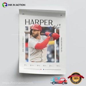 Bryce Harper Philadelphia Phillies Graphic Poster 1