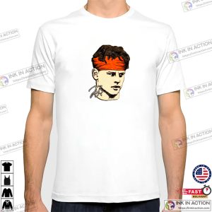 Burrow Head Joe Burrow Signature T shirt 3