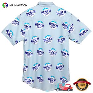 Busch Latte Logo Hawaiian T shirt 1