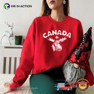 Canada Moose Funny Graphic T-shirt