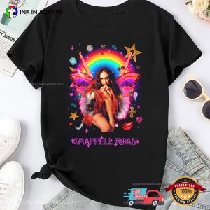 Chappell Roan LGBTQ Butterfly Pink Pony Club Album Tee 3