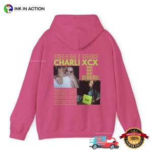 Charli XCX Brat Album Tour 2024 Back T shirt 3