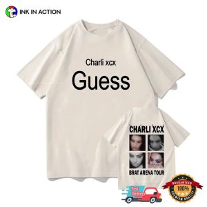 Charli XCX Brat Arena Tour 2 Sided Tee 2