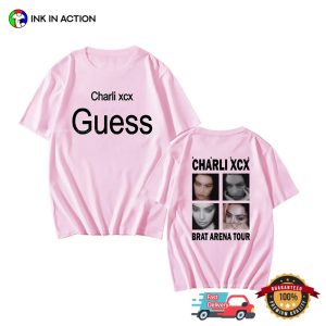 Charli XCX Brat Arena Tour 2 Sided Tee 3