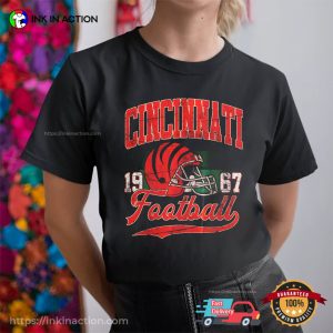 Cincinnati Football 1967 Vintage Style T shirt 1