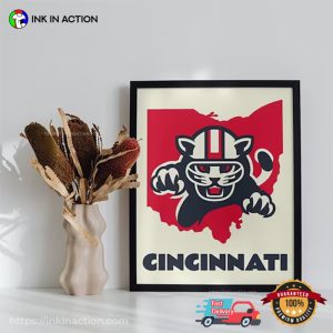 Cincinnati Football Art Poster