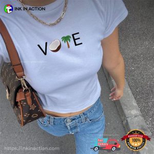 Coconut Vote Kamala Madam President Tee