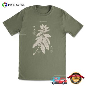 Coffea Arabica Plant Diagram Comfort Colors Tee 1