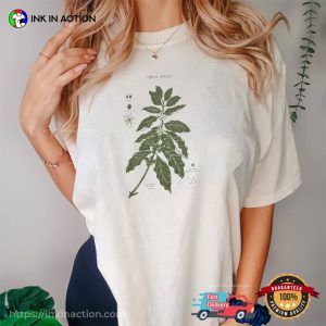 Coffea Arabica Plant Diagram Comfort Colors Tee