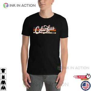 Columbus Ohio Retro columbus day T shirt 2