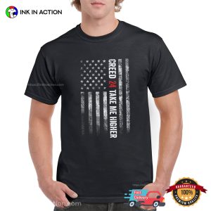 Creed '24 Take Me Higher America Flag T shirt 1