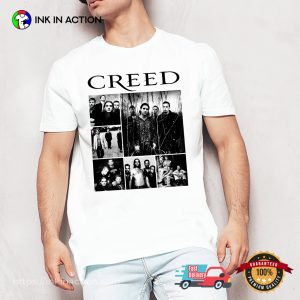 Creed Retro Rock Band Tee 2