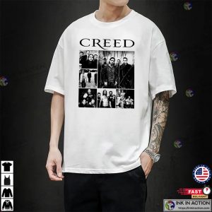 Creed Retro Rock Band Tee 3