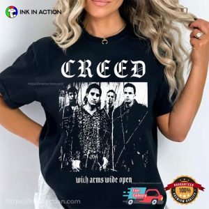 Creed With Arms Wide Open Concert T shirt 1