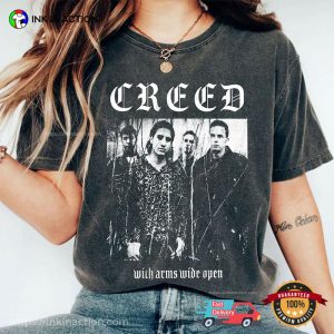 Creed With Arms Wide Open Concert T shirt 2