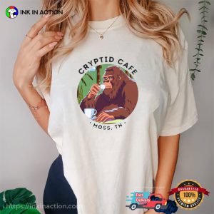 Cryptid Cafe Morning Awake Bigfoot Comfort Colors T shirt 2