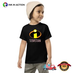 Custom Name The Incredibles Logo Baby Tee