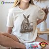 Cute Bunny Playing Ukulele Comfort Colors Shirt