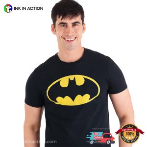 DC Comics Batman Logo Basic T shirt 3