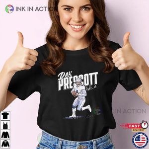 Dak Prescott American Football Quarterback Signature Tee