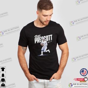 Dak Prescott American Football Quarterback Signature Tee 2