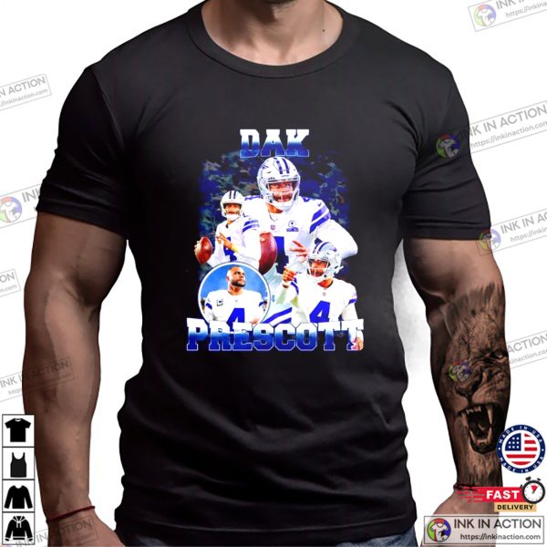 Dak Prescott Dallas Cowboys Graphic Vintage Shirt