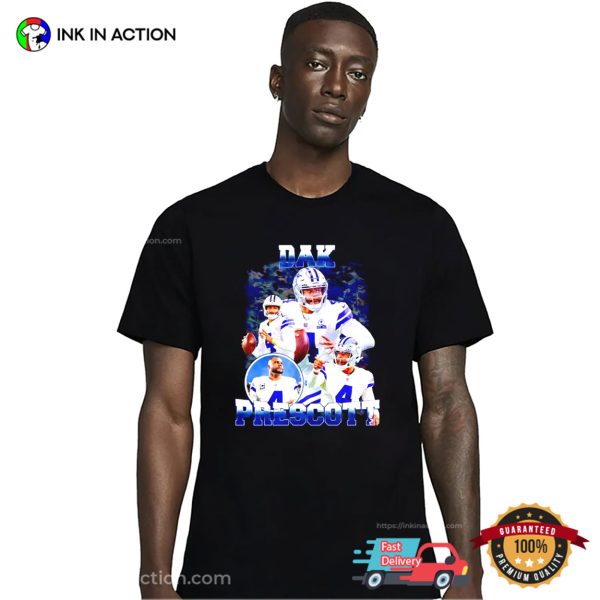 Dak Prescott Dallas Cowboys Graphic Vintage Shirt