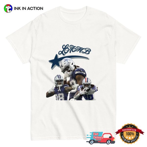 Dallas Cowboys Goat Lamb 88 Football Graphic T-shirt