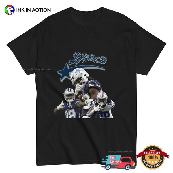 Dallas Cowboys Goat Lamb 88 Football Graphic T-shirt