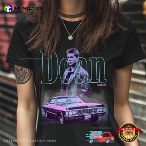 Dean Winchester Jensen Ackles Graphic Tee 2