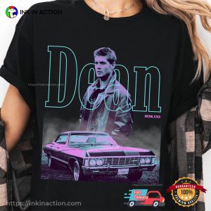 Dean Winchester Jensen Ackles Graphic Tee 3