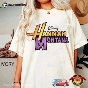 Disney Hannah Montana Logo Memorial Comfort Colors Shirt 2