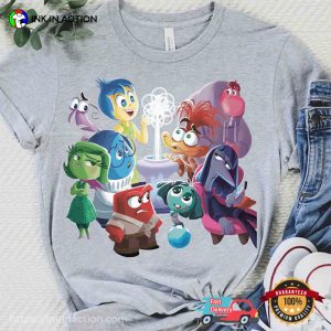 Disney Pixar Inside Out 2 Mental Health Comfort Colors Tee