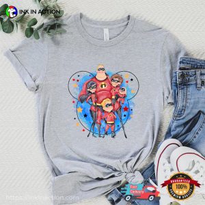 Disney The Incredibles Fans Art Animation Comfort Colors Tee 2