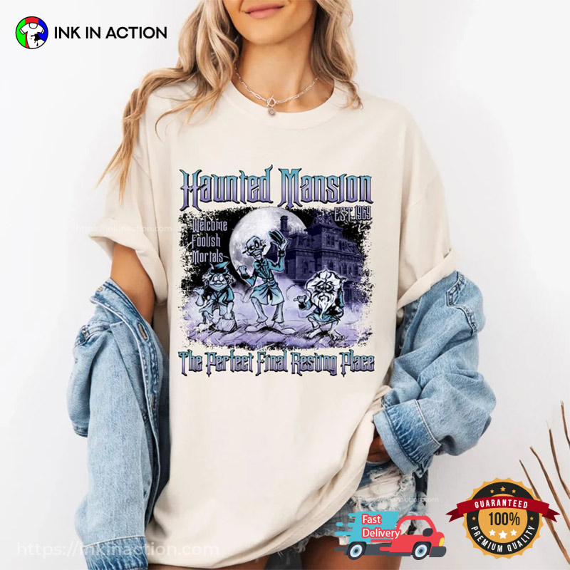 Disneyland Haunted Mansion Vintage Comfort Colors T-shirt