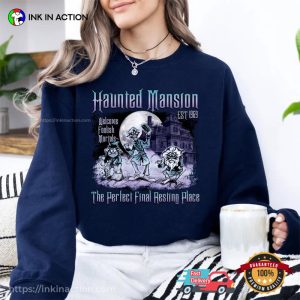 Disneyland Haunted Mansion Vintage Comfort Colors T shirt 3