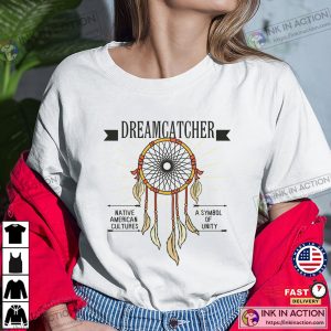 Dreamcatcher Native American Culture T-shirt, Native American Day Apparel